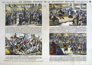 Les Grandes Journees de la Revolution Francaise, Revolution of 1789, France. Artist: Unknown