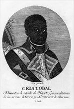 Henri Christophe, King of Haiti, 1806.  Artist: Rea