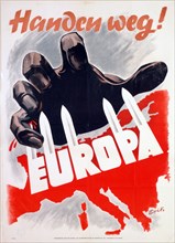 German anti-communist propaganda poster, c1939-c1945. Artist: Erik