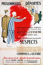 French Ministry of War poster, c1945-1946.  Artist: Chaix
