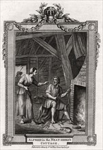 'Alfred in the Neat-Herd's Cottage', 1776. Artist: I Hall