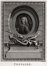 'Voltaire', 1774. Artist: W Walker
