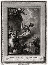 'Perdix, the Nephew of Daedalus, transformed into a Partridge', 1774. Artist: W Walker