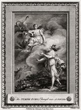 'The Nymph Echo, Chang'd into A Sound', 1774. Artist: W Walker