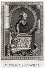 'Oliver Cromwell', 1775.  Creator: T Cook.