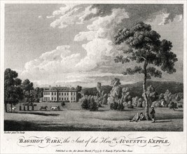 'Bagshot Park, the Seat of the Honourable Augustus Kepple', 1777. Artist: Michael Angelo Rooker