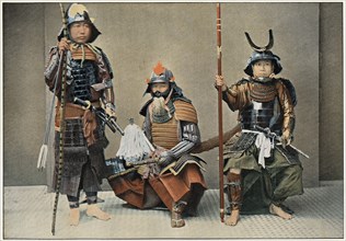 'A Group of Samurai', c1890. Artist: Unknown