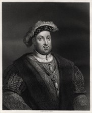 Henry VIII, King of England and Ireland, 19th century. Artist: W Holl