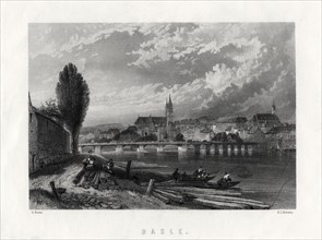 'Basle', Switzerland, 1883. Artist: EL Roberts