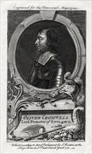 Oliver Cromwell, Lord Protector of England, 1750.  Creator: Unknown.