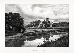 Kirkstall Abbey, Leeds, Yorkshire, 1896. Artist: Unknown