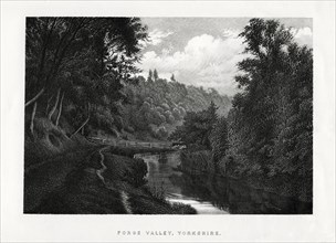 Forge Valley, Yorkshire, 1896. Artist: Unknown