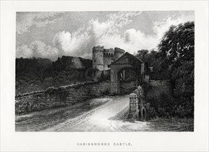 Carisbrooke Castle, Newport, Isle of Wight, 1896. Artist: Unknown