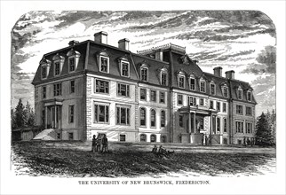 The University of New Brunswick, Fredericton, Canada, 19th century. Artist: Unknown
