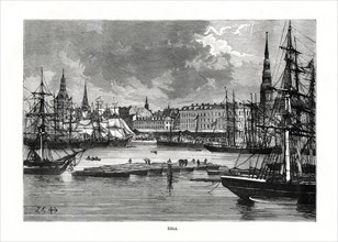 Riga, Latvia, 1879. Artist: Unknown
