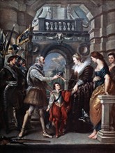 'The Medici Cycle: Henri IV leaving for the war in Germany, 20th March 1610', (1621-1625). Creator: Peter Paul Rubens.
