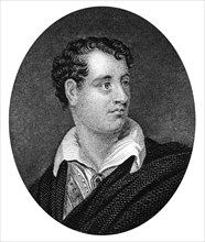 George Gordon Byron, Anglo-Scottish poet and leading figure in Romanticism, (1877). Artist: Unknown