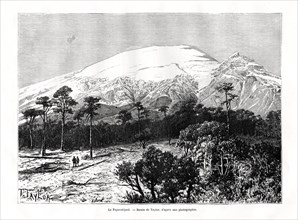 Popocatépetl, Mexico, 19th century. Artist: Unknown