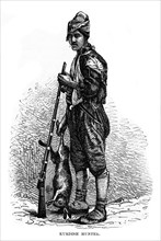 Kurdish hunter, 19th century. Artist: Unknown