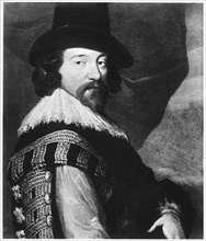 Francis Bacon, 1st Viscount St Albans, English philosopher, statesman and essayist, 19t Artist: Unknown