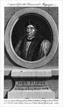 Saint John Fisher, English Catholic bishop, cardinal and martyr, (1748). Artist: Unknown