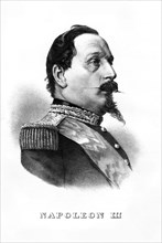 Napoleon III, President of the French Republic and Emperor of France, 1860s. Artist: Unknown