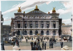 The Palais Garnier, Paris, c1900. Artist: Unknown