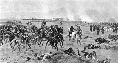 The Battle of Malplaquet, 11 September 1709, (1910). Artist: Unknown