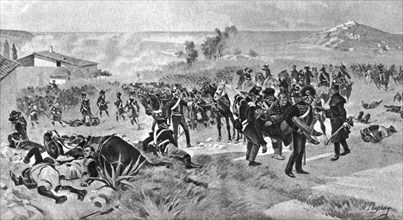 The Battle of Corunna, 16 January 1809, (1910). Artist: Unknown