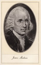 James Madison, fourth President of the United States, (early 20th century).Artist: Gordon Ross