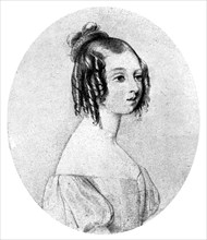 Princess Victoria at the age of fifteen, c1834.Artist: John Rogers Herbert