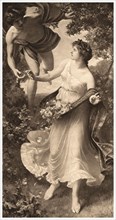 'Flora and Zephyr', 1903.Artist: Arthur Trevethin Nowell
