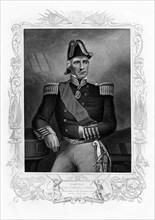 Edmund Lyons, 1st Baron Lyons, Commander of the Black Sea Fleet, 19th century.Artist: DJ Pound