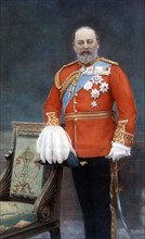 King Edward VII, early 20th century.Artist: W&D Downey