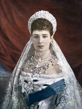Princess Marie Sophie Frederikke Dagmar, Dowager Empress of Russia, late 19th-early 20th century. Artist: Unknown