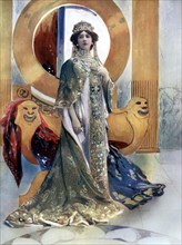 Madame Otero in L'Imperatrice, c1902.Artist: Rautlinger
