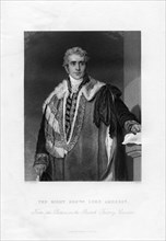 William Pitt Amherst, 1st Earl Amherst, Governor-General of India, 19th century.Artist: WJ Edwards