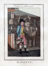 'Baskets!', Whitfield's Tabernacle, London, 1805. Artist: Unknown
