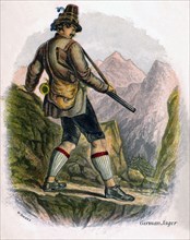 'Bavarian Peasant', 1809.Artist: W Dickes