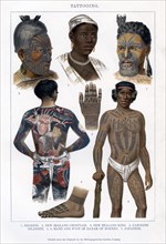'Tattooing', 1800-1900. Artist: Unknown