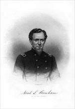 Colonel Noah Lane Farnham, American soldier, (1872).Artist: John A O'Neill
