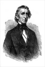 John Tyler, tenth President of the United States, (1872). Artist: Unknown