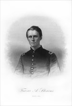 Adjutant Frazar Augustus Stearns, American soldier, (1872).Artist: John A O'Neill