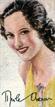 Merle Oberon, (1911-1979), film actress, 20th century. Artist: Unknown