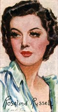 Rosalind Russell, (1907-1976), American film and stage actress, 20th century. Artist: Unknown