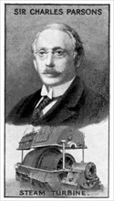 Sir Charles Algernon Parsons, Irish engineer, (c1924). Artist: Unknown