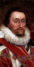 James VI of Scotland, James I of England and Ireland. Artist: Unknown