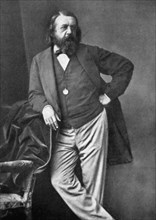 Theophile Gautier, French poet, dramatist, novelist, journalist, and literary critic, 19th century. Artist: Unknown
