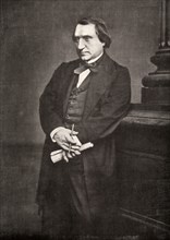 Ernest Renan, French philosopher and writer, 19th century. Artist: Antoine-Samuel Adam-Salomon