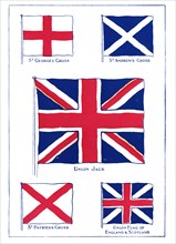 'How the Union Jack was made', 1905.Artist: A S Forrest